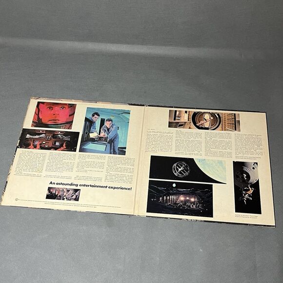2001 A Space Odyssey Original 1968 Vinyl Record LP & Sealed VHS movie Kurbick - Picture 3 of 12